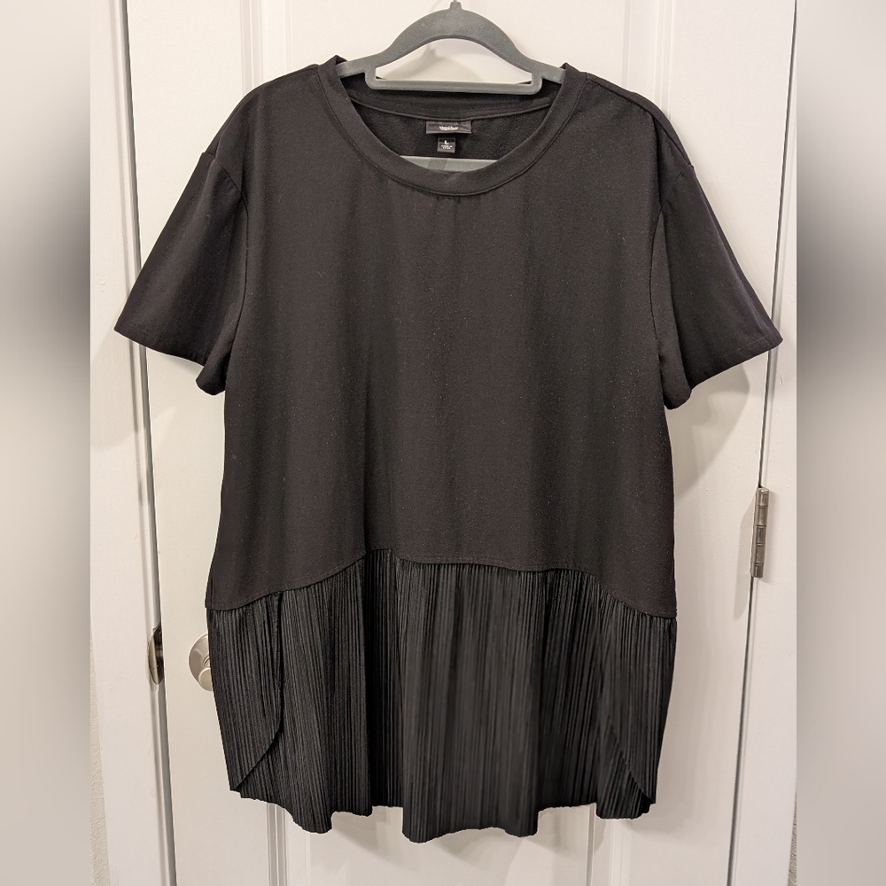 Mossimo Supply Co Gray Boxy Relaxed Short Sleeve Tee